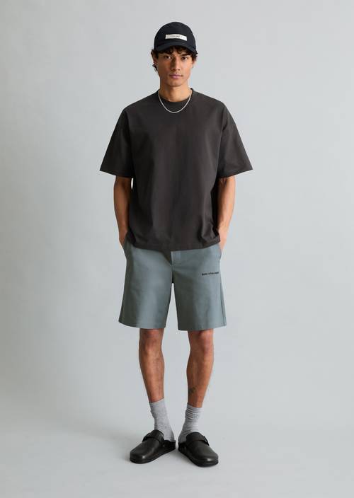 DfC Jerseyshorts Cadet Blue in Frontalansicht