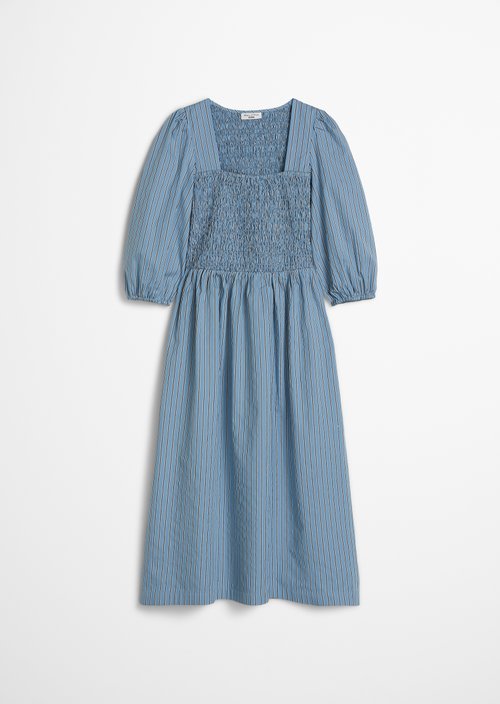 Striped dress — Light Blue