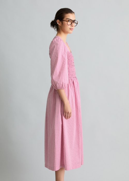 Striped dress — Light Pink