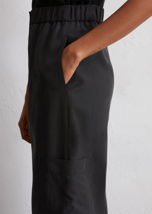 Pants wide — Black