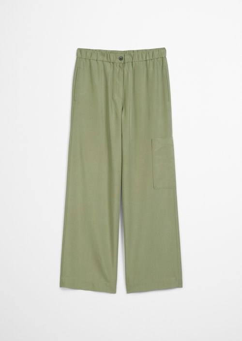 Pants wide — Olive