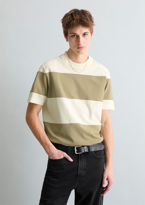 Relaxed T-shirt — Medium Brown