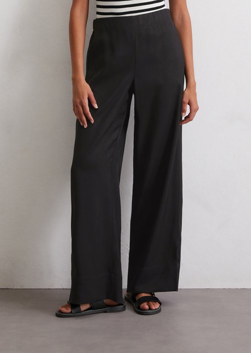 Pants wide — Black