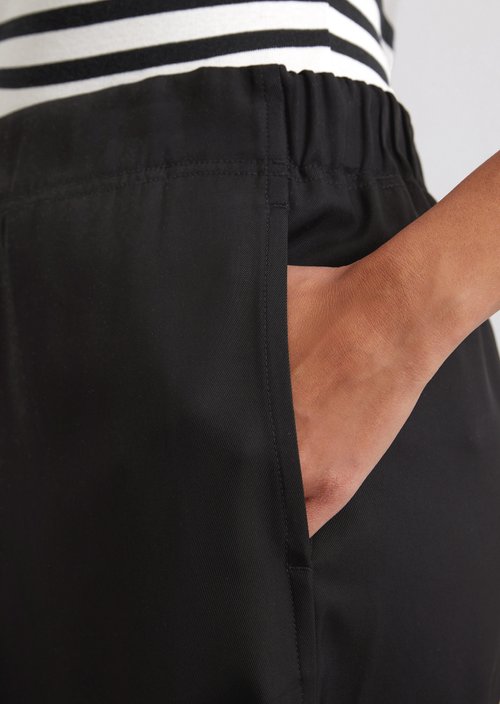Pants wide — Black