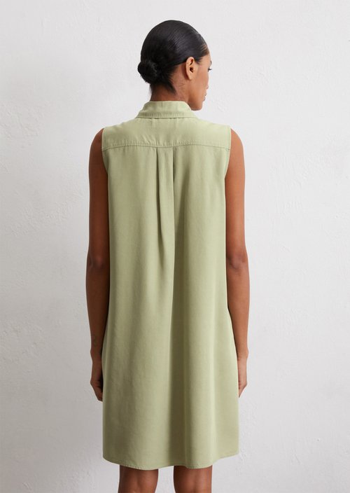 Sleeveless dress regular — Smooth Sage