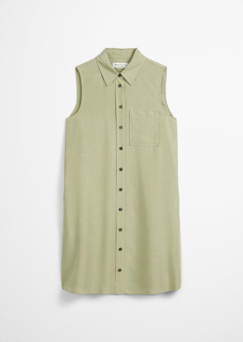 Sleeveless dress regular — Smooth Sage