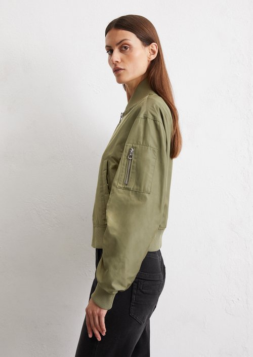 Regular pilot-style blouson — Olive