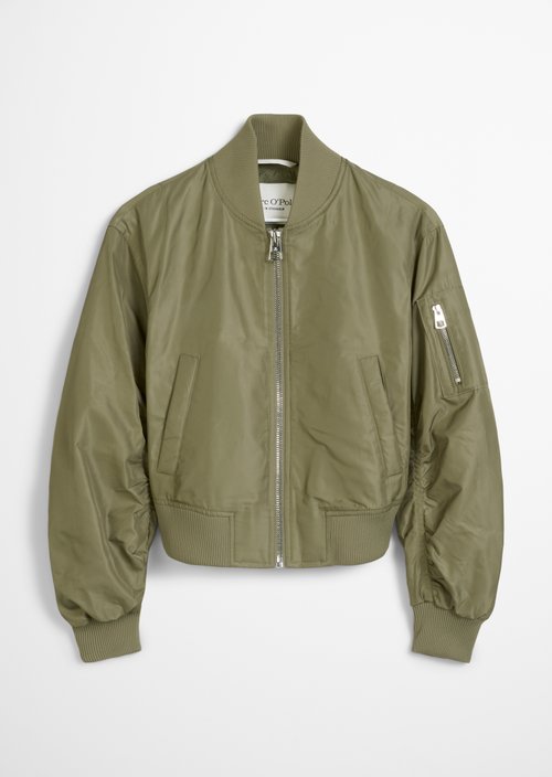 Regular pilot-style blouson — Olive