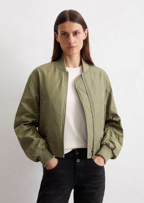 Regular pilot-style blouson — Olive
