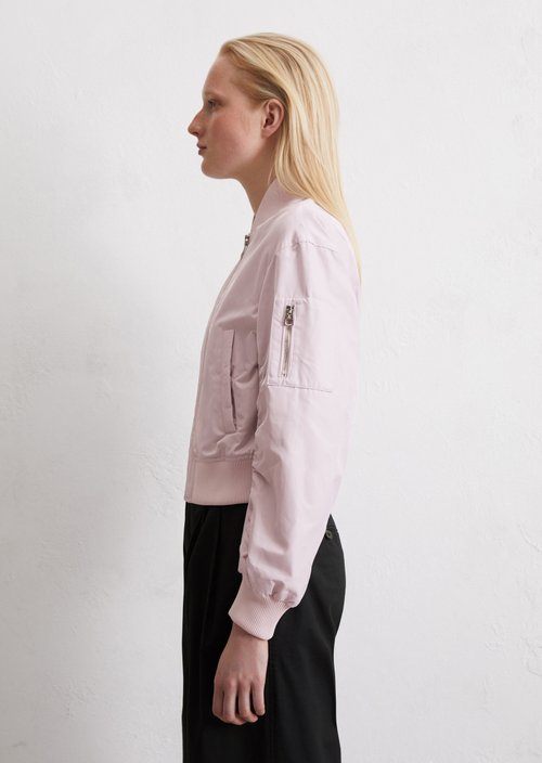 Regular pilot-style blouson — Pale Lilac