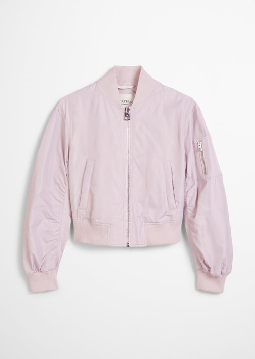 Regular pilot-style blouson — Pale Lilac