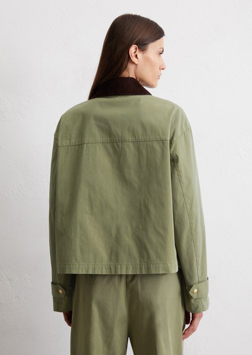 Barnjacket regular A-Shape — Olive