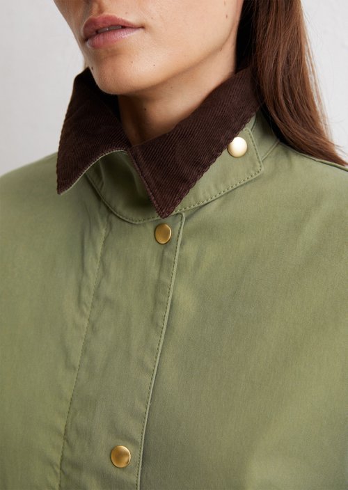 Barnjacket regular A-Shape — Olive
