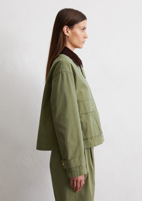 Barnjacket regular A-Shape — Olive