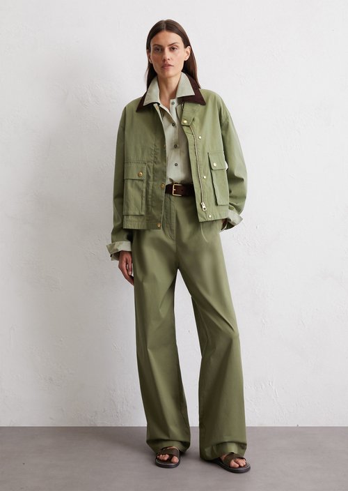 Barnjacket regular A-Shape — Olive