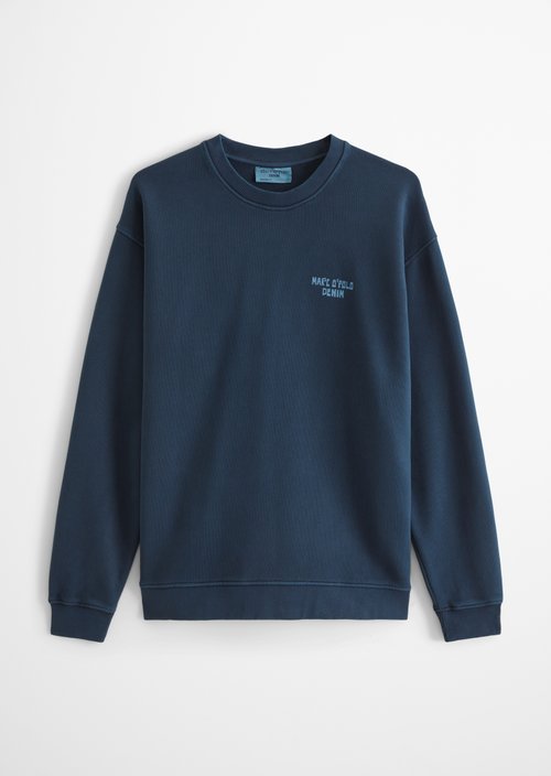Relaxed sweatshirt — Navy Teal