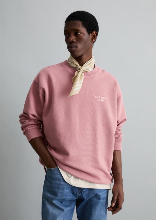 Relaxed sweatshirt — Dusty Rasberry