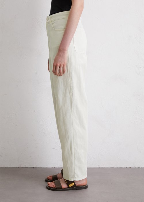 Jeans relaxed — White Cotton