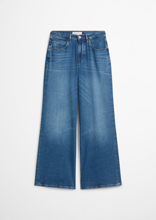 Jeans model Lania wide — Dark Blue