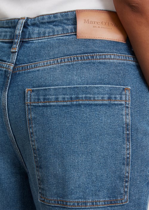 Jeans model Iva boyfriend cropped — Medium Blue