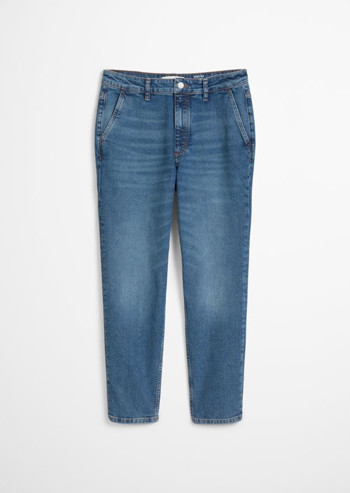 Jeans model Iva boyfriend cropped — Medium Blue