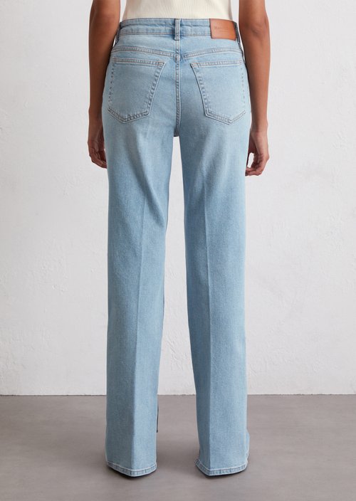 Jeans model Kiruna flared — Medium Blue