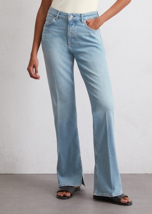 Jeans model Kiruna flared — Medium Blue