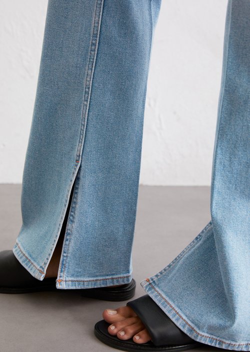 Jeans model Kiruna flared — Medium Blue
