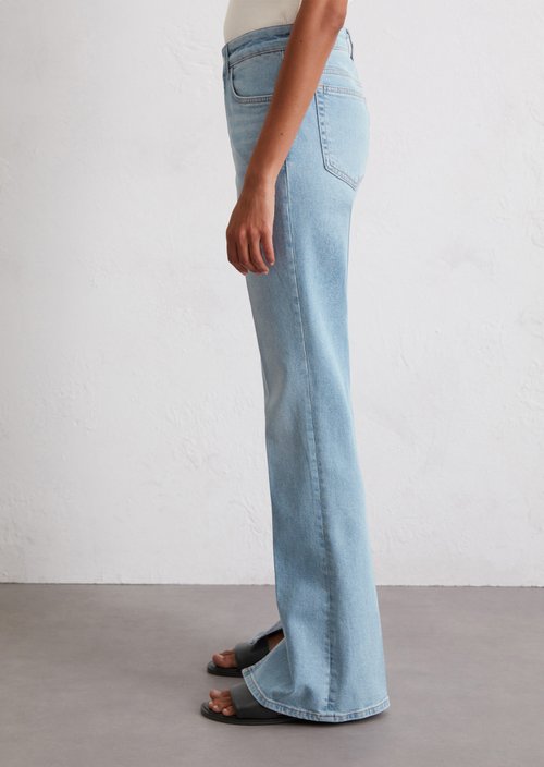 Jeans model Kiruna flared — Medium Blue