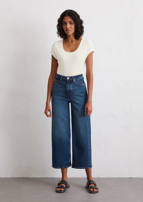 Jeans model Tolva wide — Dark Blue