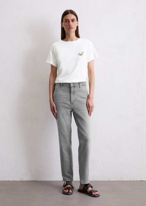 Jeans model Iva boyfriend — Medium Grey