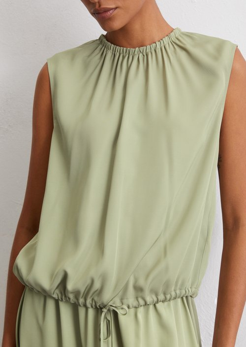 Sleeveless blouse regular — Smooth Sage