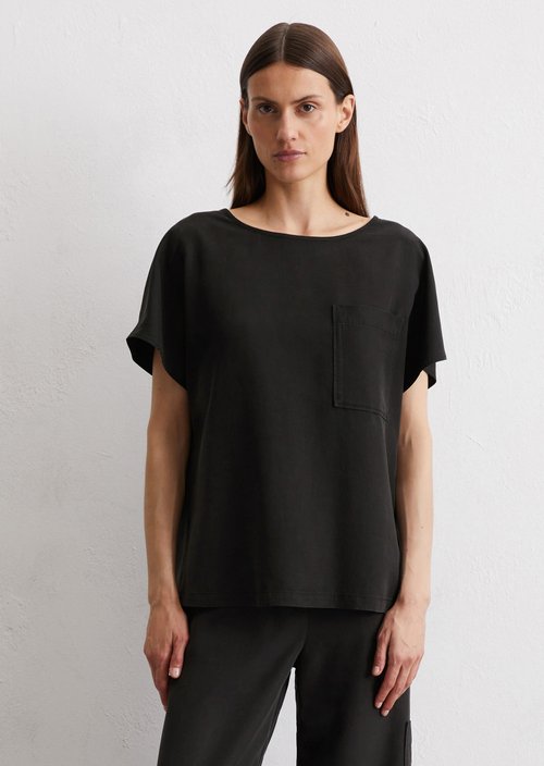 Regular blouse shirt — Black