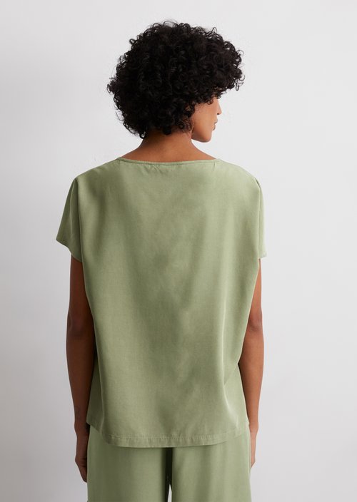 Regular blouse shirt — Olive