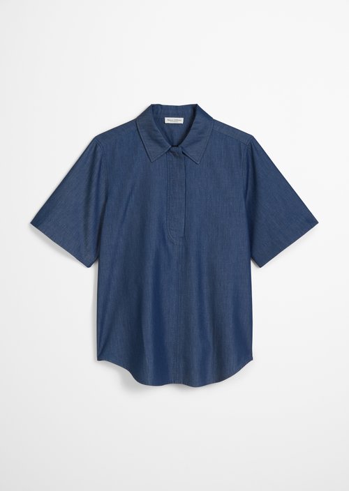 Relaxed blouse — Medium Blue