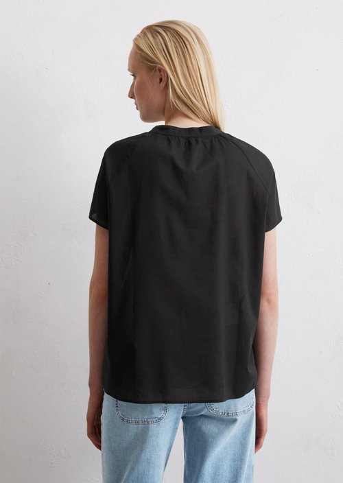 Regular blouse shirt — Black