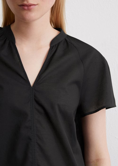 Regular blouse shirt — Black