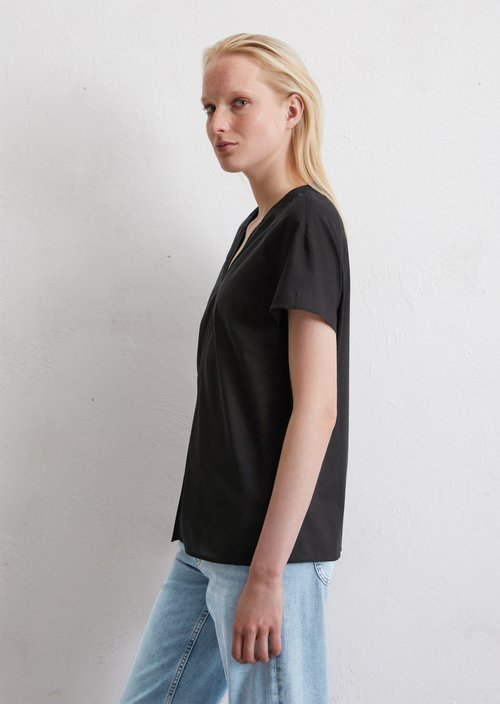 Regular blouse shirt — Black