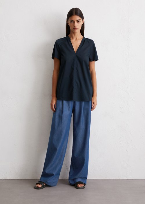 Regular blouse shirt — Dark Navy