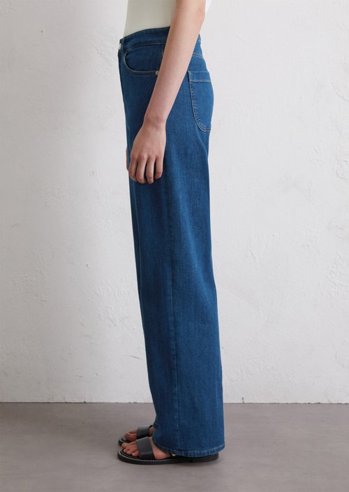 Wide leg jeans — Medium Blue