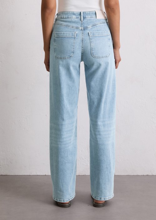 Wide leg jeans — Bright Blue