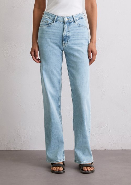 Wide leg jeans — Bright Blue