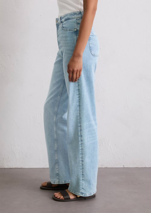 Wide leg jeans — Bright Blue