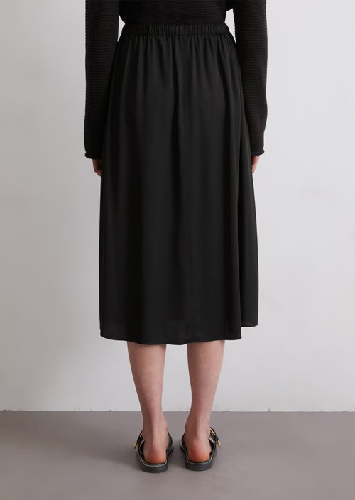 A-line skirt — Black