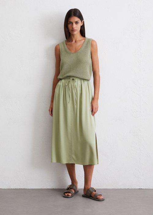 A-line skirt — Smooth Sage