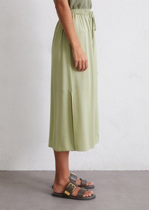 A-line skirt — Smooth Sage