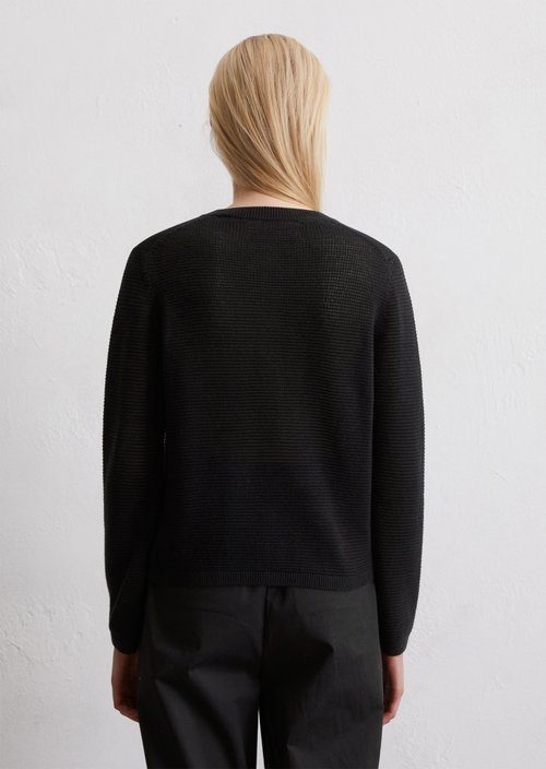 Cardigan slim — Black