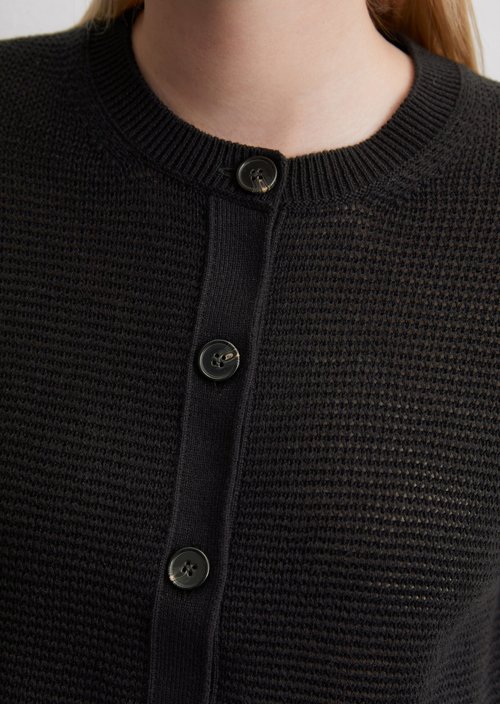 Cardigan slim — Black