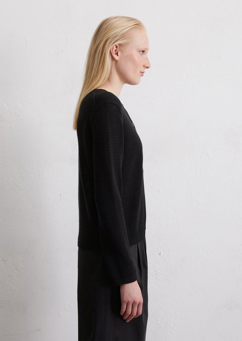 Cardigan slim — Black