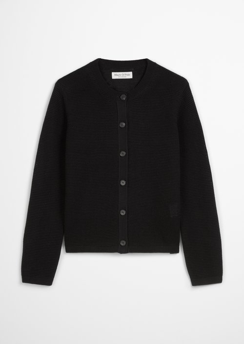 Cardigan slim — Black